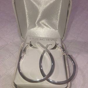 Sterling Silver hoop earrings